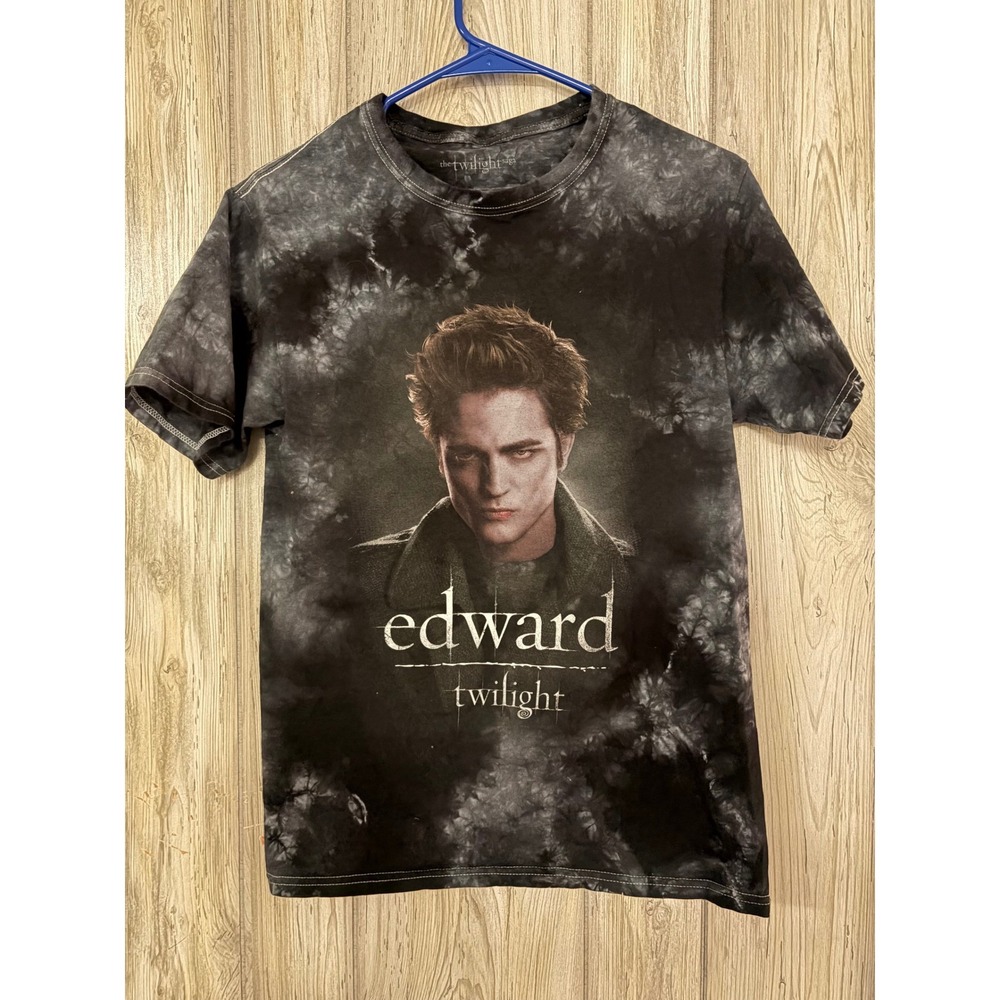 Twilight Saga Edward Cullen Tie Dye Graphic T-Shirt